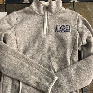 Gamma Phi Beta quarter zip